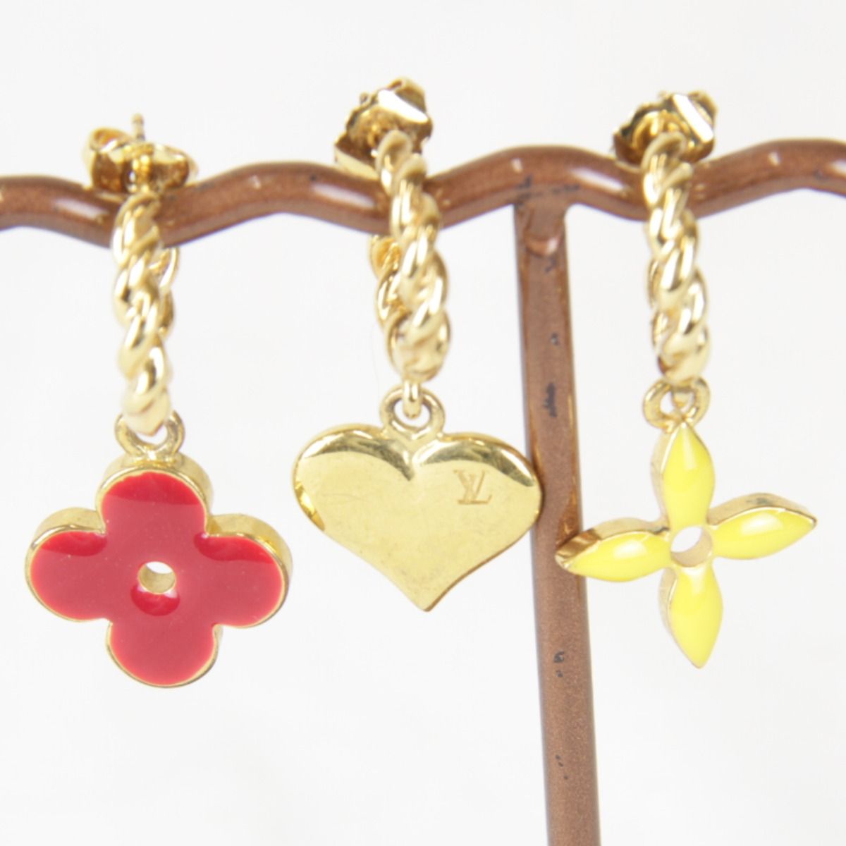 【みなみ様only】6 ルイヴィトン　ピアス　M65370 ブークルドレイユ USED』LOUIS VUITTON【ルイ・ヴィトン】 M65370 ブークル ドレイユ