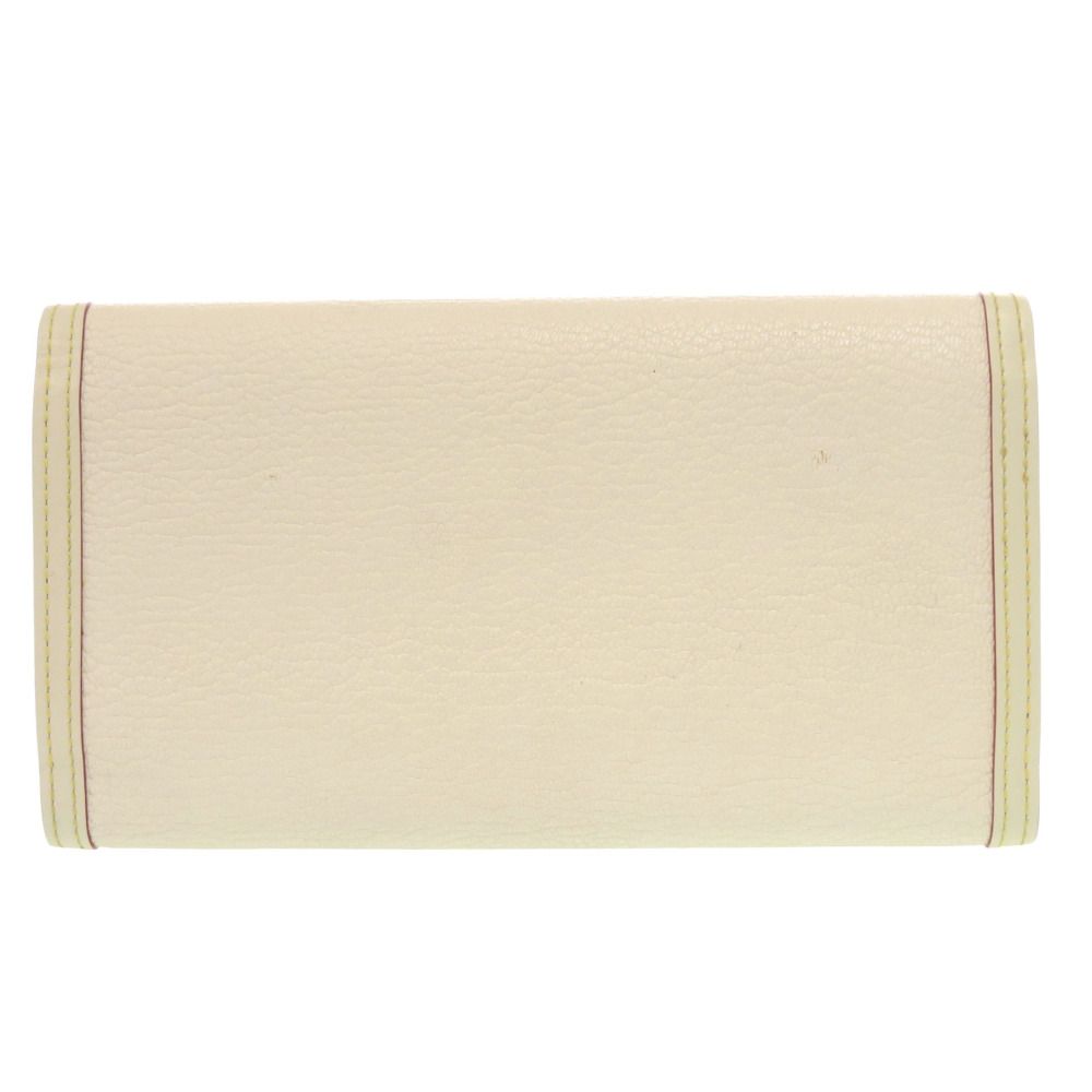 ルイ ヴィトン ポルトトレゾール インターナショナル スハリ M 91839 レザー ホワイト 長財布 白 LV 0870 LOUIS VUITTON