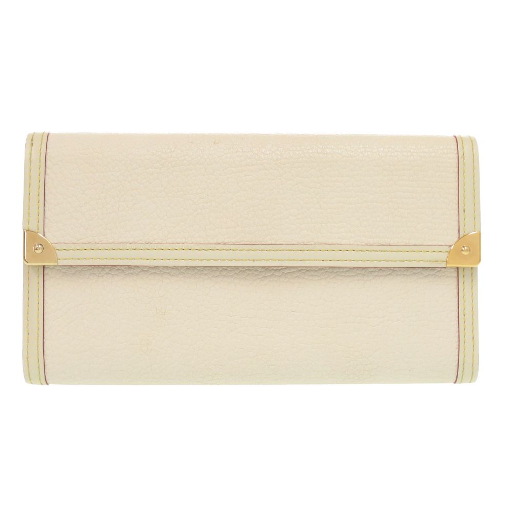 ルイ ヴィトン ポルトトレゾール インターナショナル スハリ M 91839 レザー ホワイト 長財布 白 LV 0870 LOUIS VUITTON