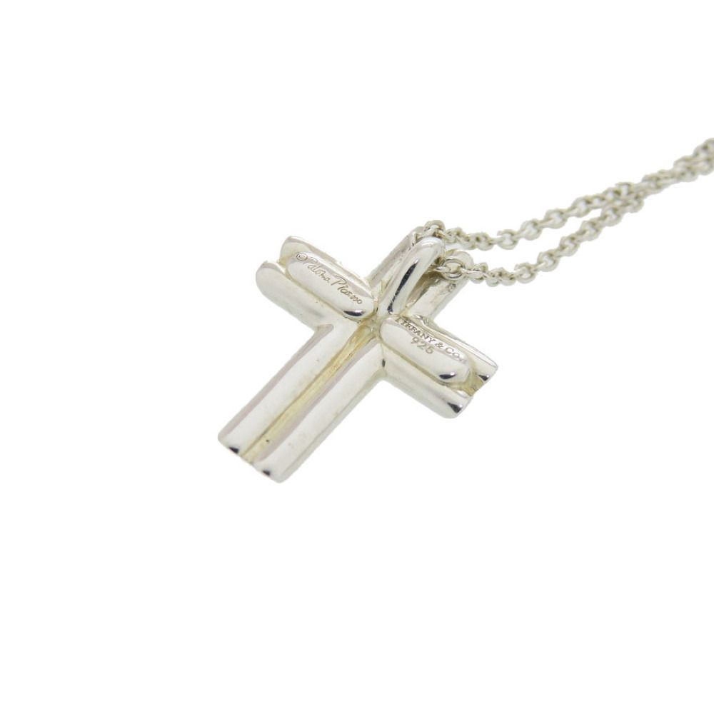 美品 ティファニー テンダネスハートクロスペンダント シルバー925