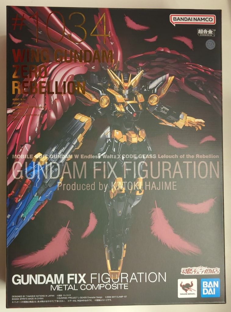 BANDAI SPIRITS GUNDAM FIX FIGURATION METAL COMPOSITE スーパーロボット大戦DD ウイングガンダムゼロリベリオン