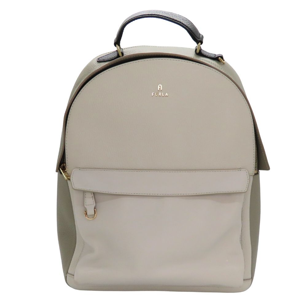 FURLA フルラ ファボラ バックパック Mサイズ WB 01096 グレー FAVOLA リュック A 4対応 ノートPC対応 タブレット収納 デイパック 通勤 通学 無料ギフトラッピング承ります