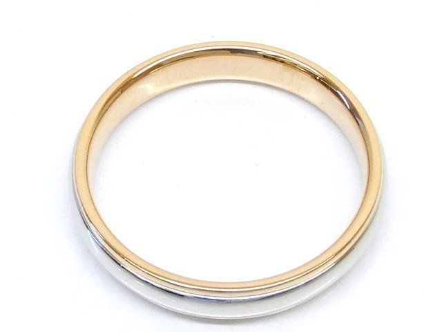 ティファニー K 18 Pt 950 リング 21号 ピンクゴールド プラチナ 約6 4 g メンズ TIFFANY＆Co 7 J L●