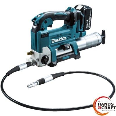 ♥ マキタ 充電式グリスガン 18 V 6.0 Ah バッテリ 充電器 ケース付 makita ハンズクラフ