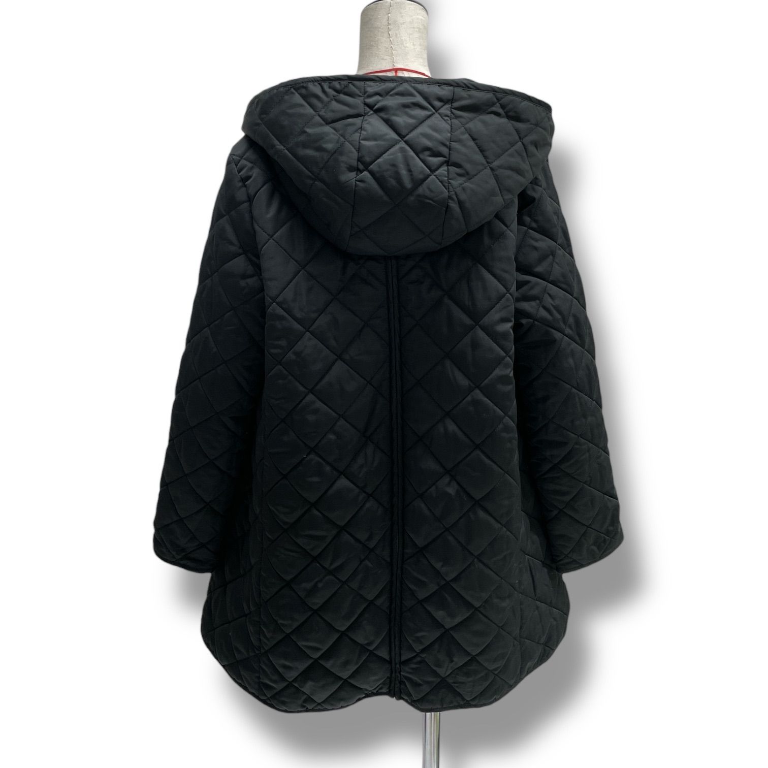 ママコート　スイートマミー　ダッカー　キルティングコート　黒 ママコート スイートマミー ダッカー キルティングコート 黒 SWEET