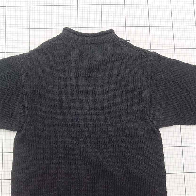  ⊇ マクマホンウーレン Mcmahon Woolen デイジー柄ウールニットセーター ブラック系 レディース E その他 ルームウェア パジャマ