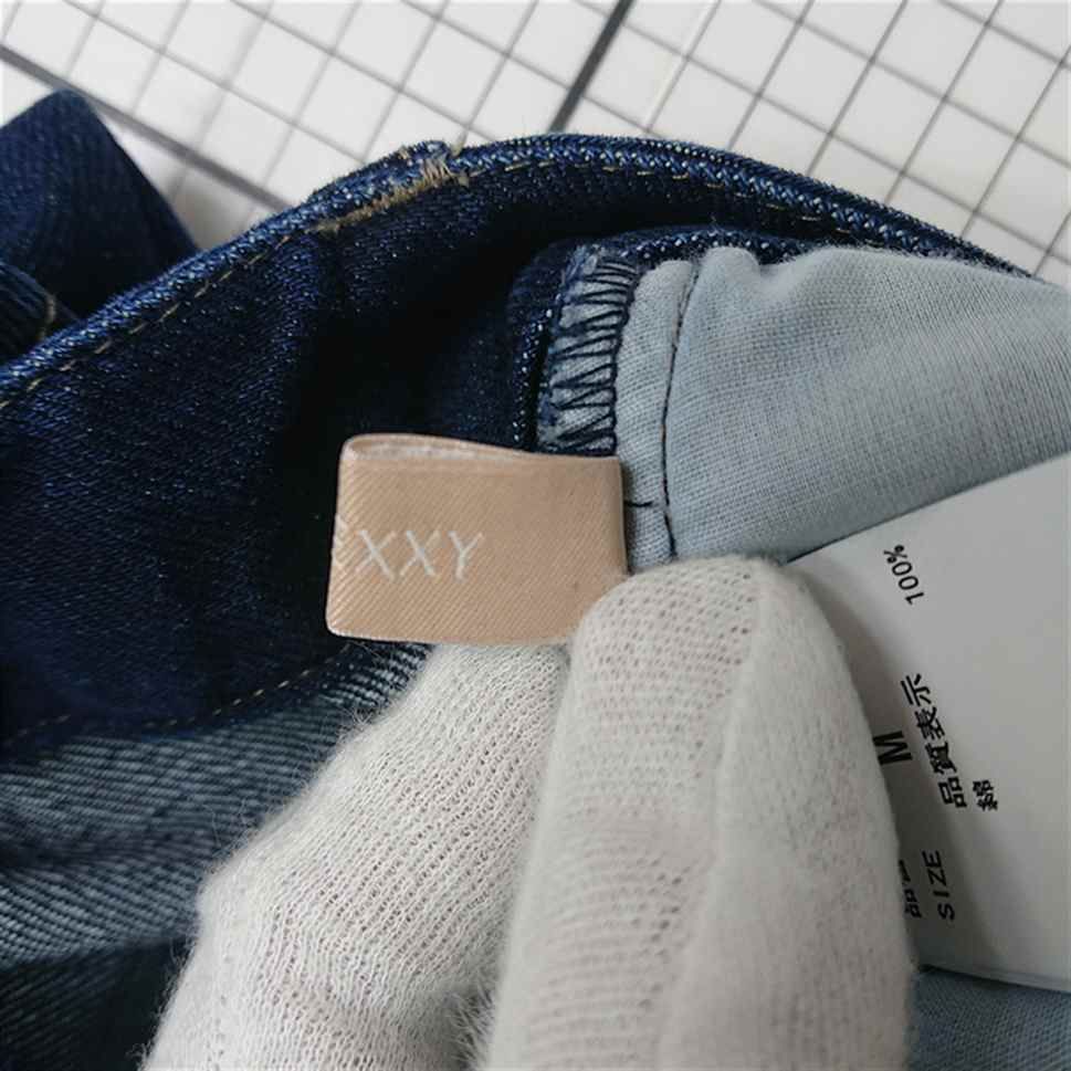  Θ リゼクシー RESEXXY ワイドデニムパンツ インディゴ M レディース E ワイドパンツ イージーパンツ パンツ