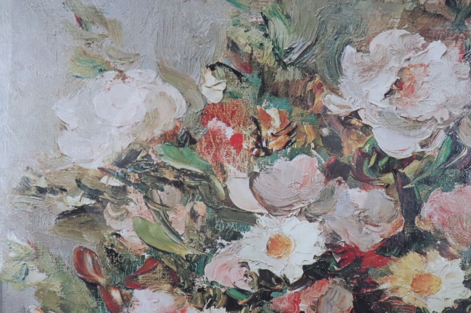 ト長】マルセル・ダイフ Marcel Dyf 『花瓶の花』 複製画 美術 絵画