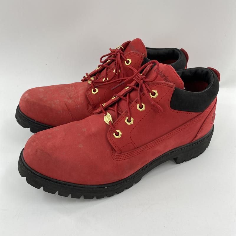 Timberland Classic Ox 45 ブーツ 27 5 cm A 9898 レッド ティンバーランド 10