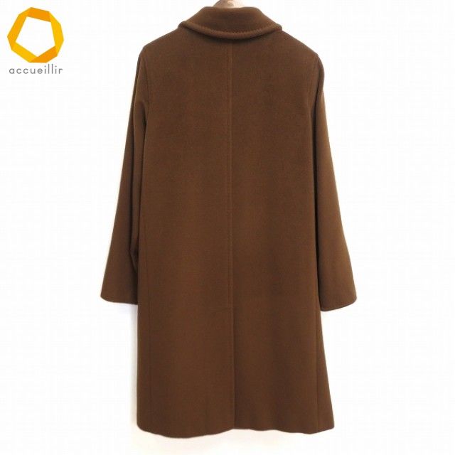 【極美品】MARINA RINALDI カシミヤ ウール チェスターコート 13 w マリナリナルディ MARINA RINALDI チェスター コート 13 茶 ロング