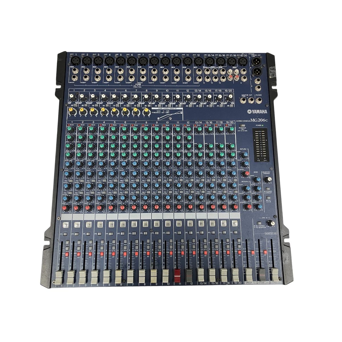 Yamaha MG206C アナログミキサー YAMAHA MG206C アナログミキサー 20ch ヤマハ ミキシングコンソール