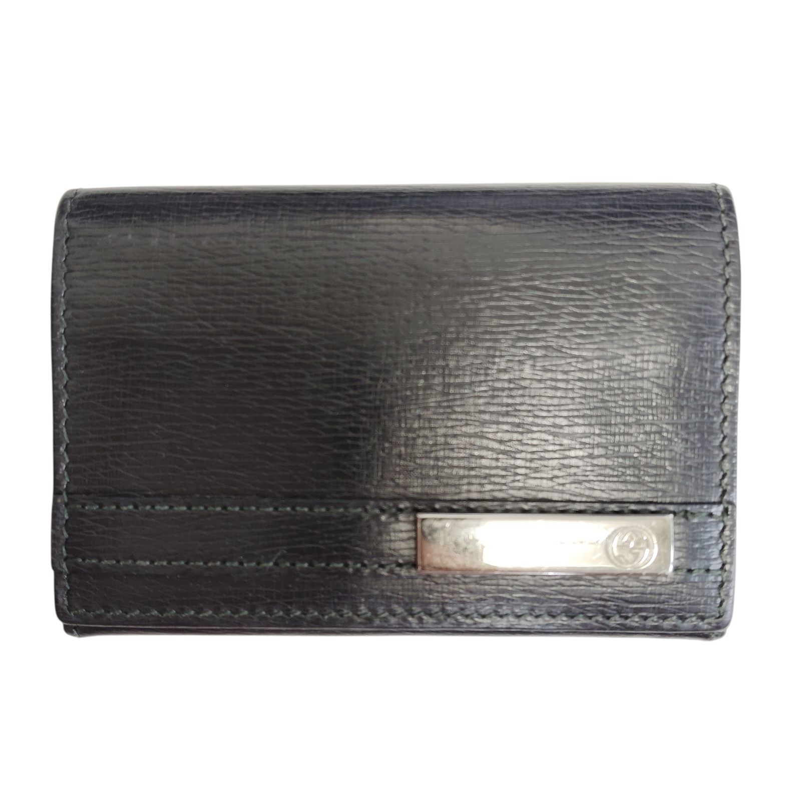 品 GUCCI グッチ カードケース 定期入れ パスケース 251727 496334 ブラック メンズ 小物 本体のみ