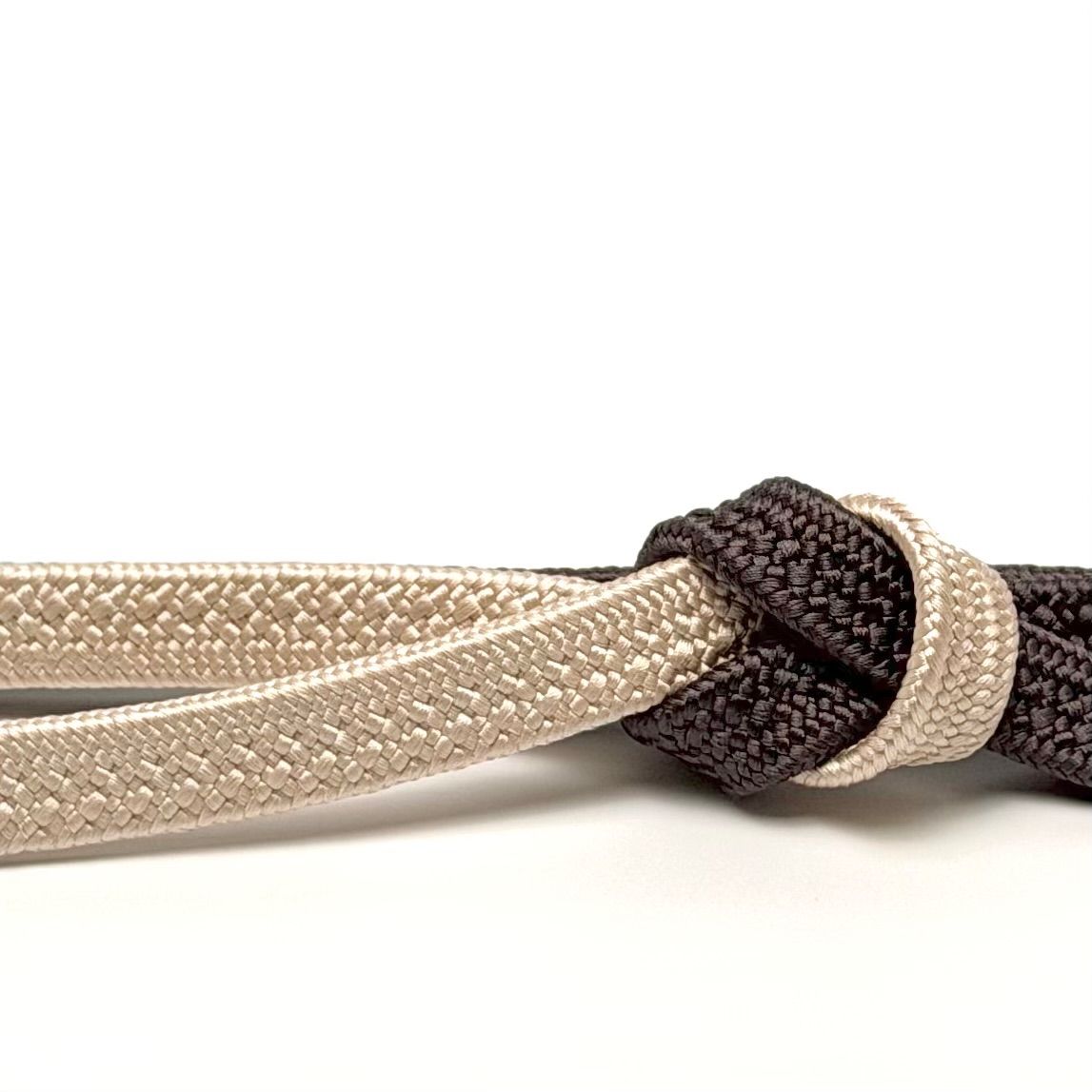 帯締め 中村正 角朝組 片綾ぼかし 江戸組紐 手組み 0353