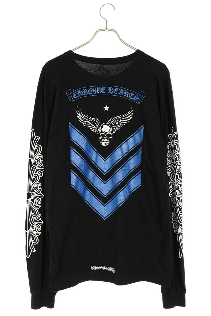 クロムハーツ CH L/S 1 FOTIプリント長袖カットソー メンズ L ※12/28