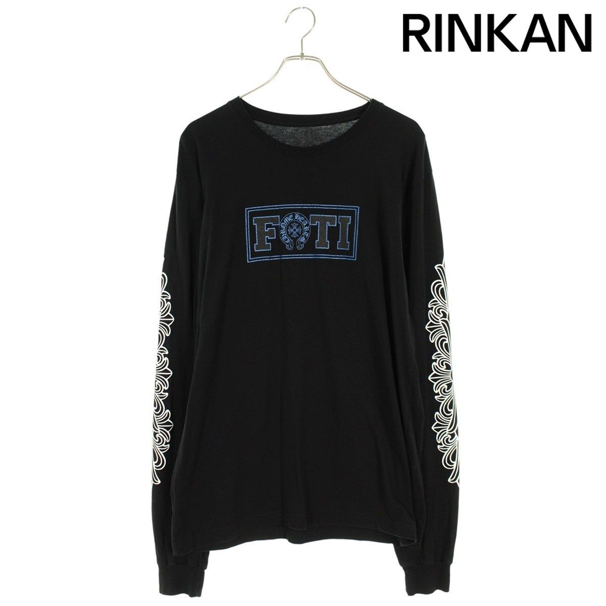 クロムハーツ サイズ:L  CH L S  1 FOTIプリント長袖カットソー 中古 SS07 クロムハーツ CH L/S 1 FOTIプリント長袖カットソー メンズ L ※12/28