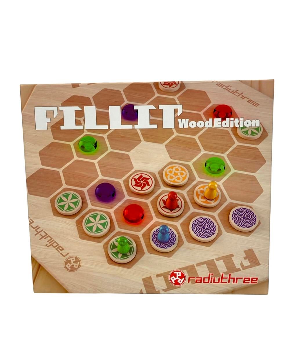 ラディアスリー FILLIT Wood Edition 日本語訳付 ボードゲーム - メルカリ
