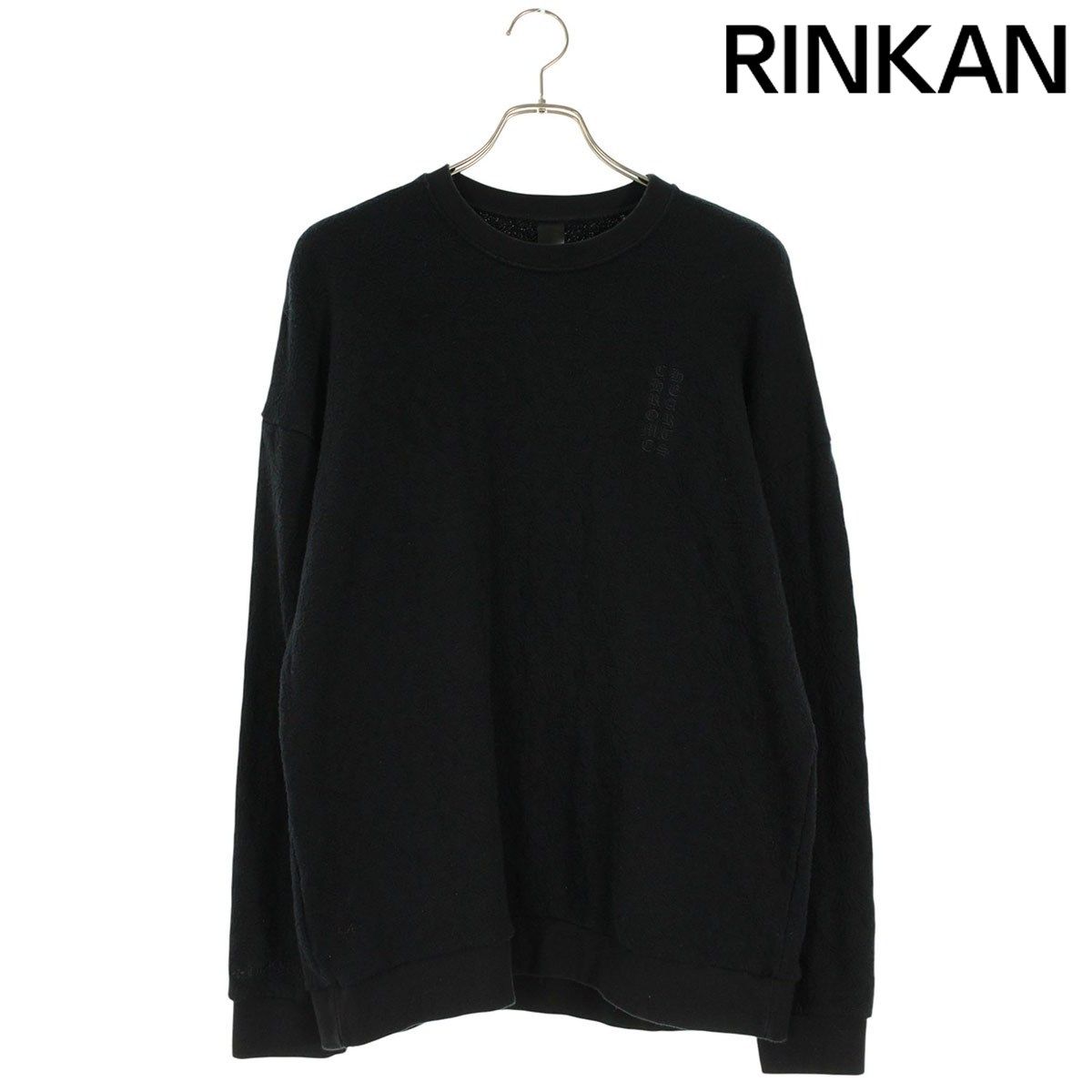 クロムハーツ サイズ:M  Y NOT CHプラスジャガードクルーネックスウェット 中古 SS07 クロムハーツ Y NOT CHプラスジャガードクルーネックスウェット メンズ