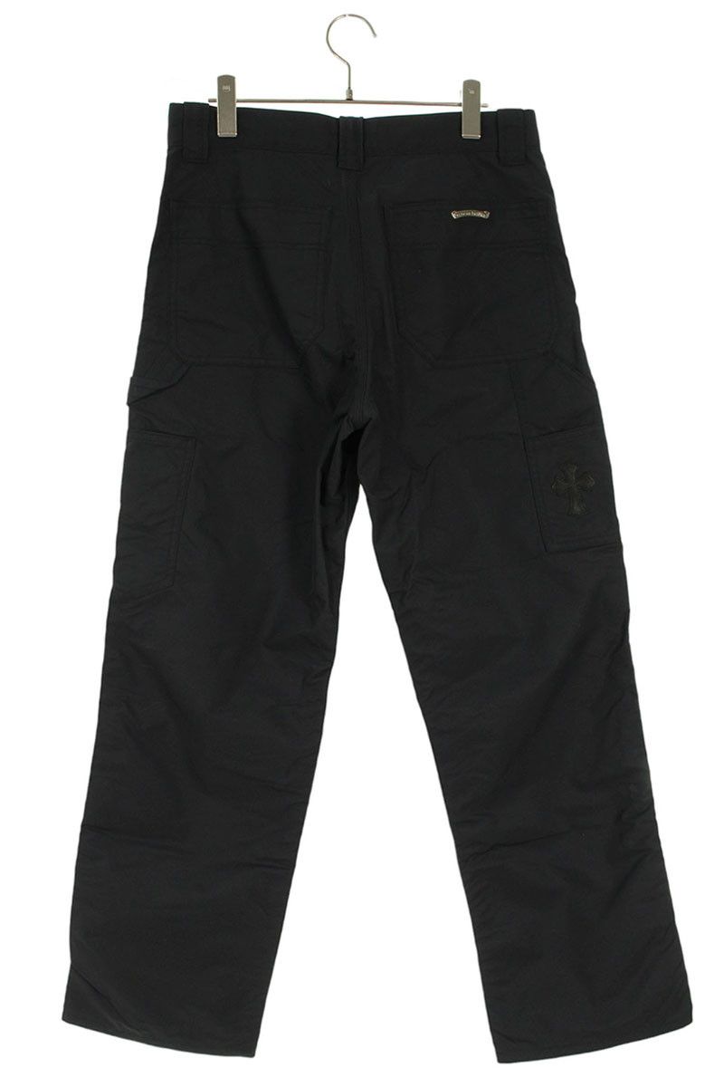 クロムハーツ CARPENTER DOUBLE KNEE レザー切り替えナイロン