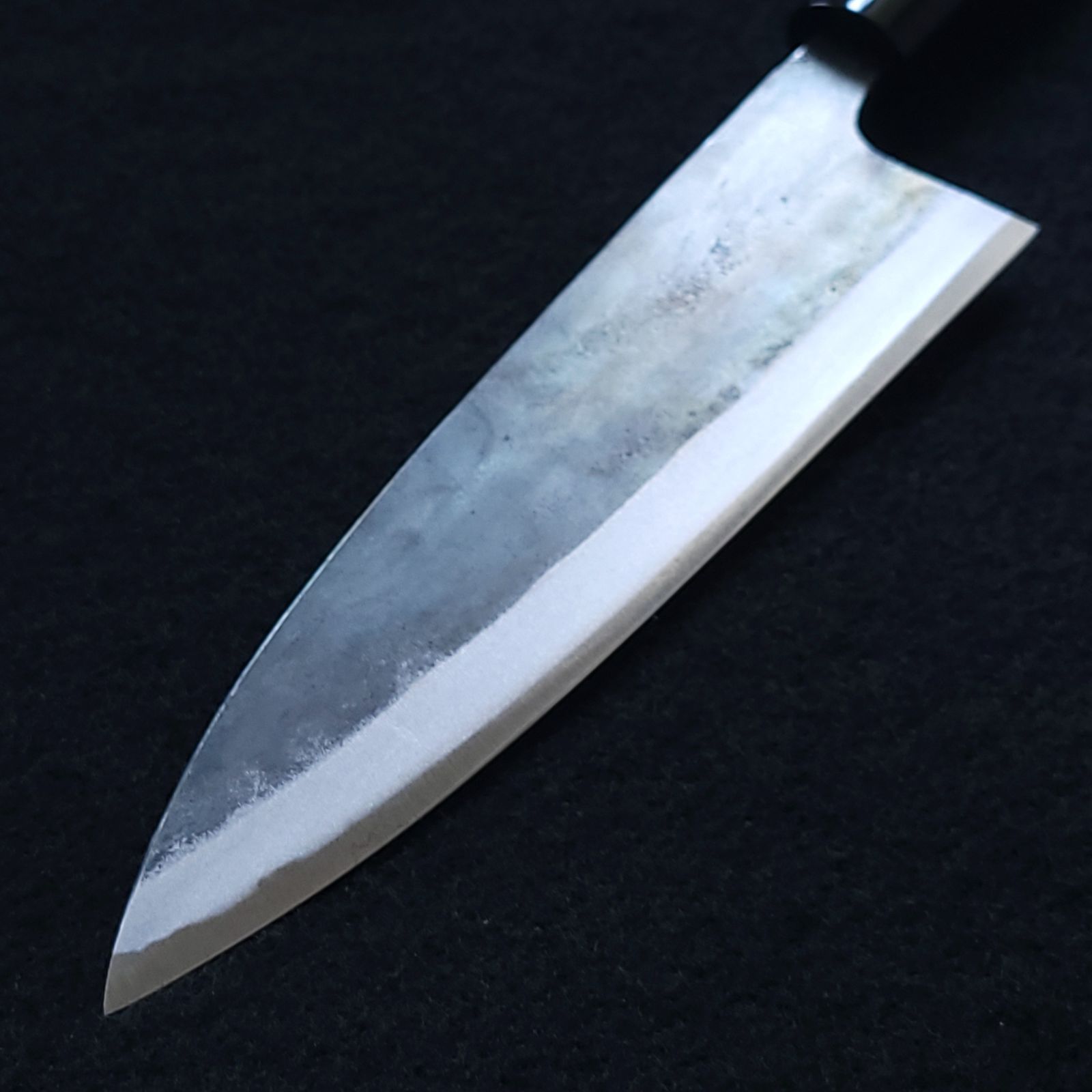 白紙1号 黒打 万能包丁 180㎜ #1327 焼柄 月光作 - メルカリ