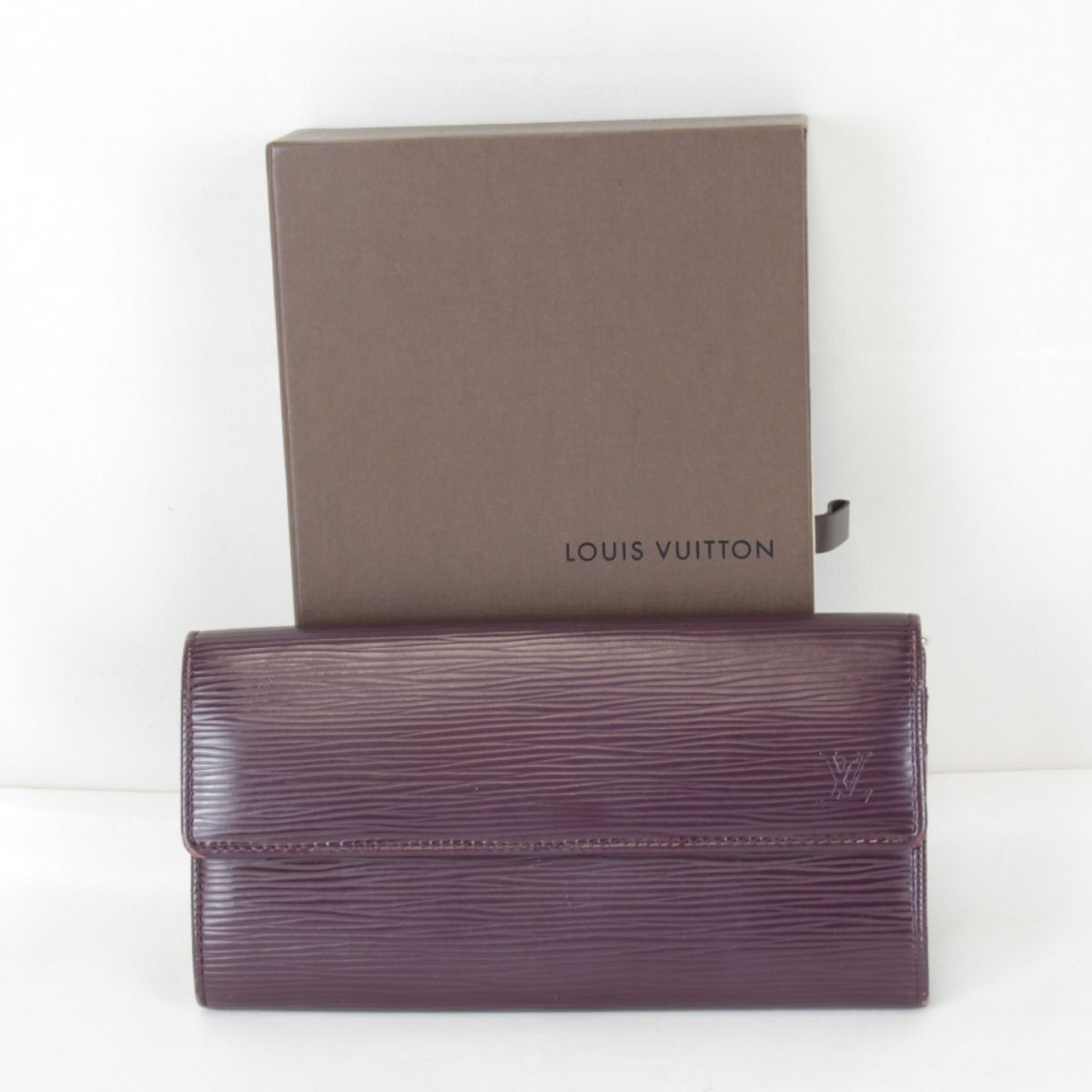 良品『USED』 LOUIS VUITTON ルイ・ヴィトン ポルトフォイユサラ 箱有 M6374K 長財布 エピレザー パープル【中古】 21800874_3.jpg