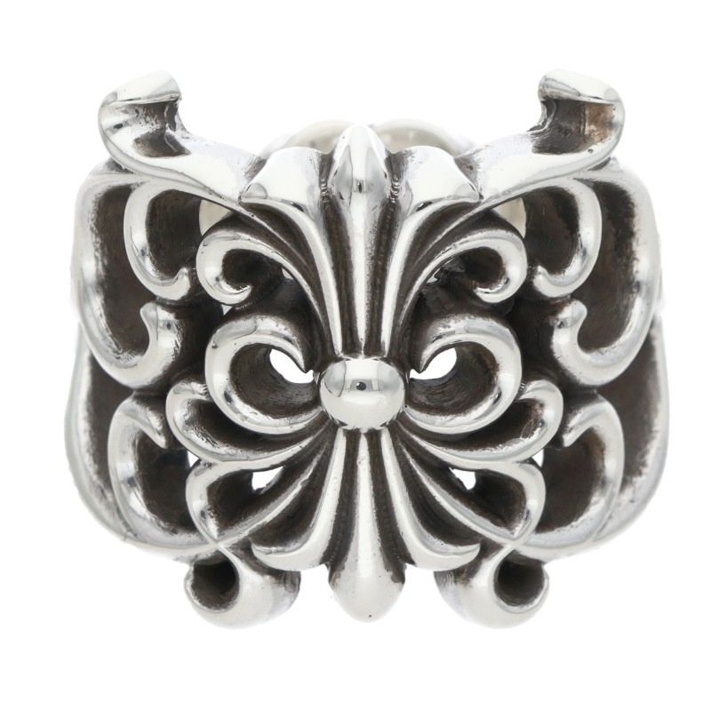 クロムハーツ RNG WRAP バタフライラップ シルバーリング メンズ 13号 12 28～1 6 発送 問い合わせ遅延