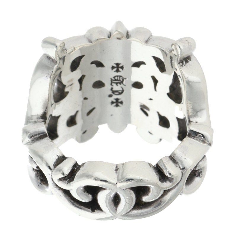  クロムハーツ RNG WRAP|バタフライラップ シルバーリング メンズ 17.5号 12|28～1|6 発送 問い合わせ遅延 リング 指輪 アクセサリー