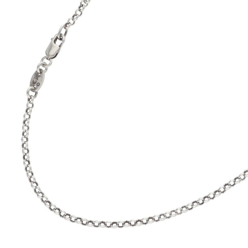 クロムハーツ R 20 ロールチェーン20 inch シルバーネックレス メンズ 12 28～1 6 発送 問い合わせ遅延