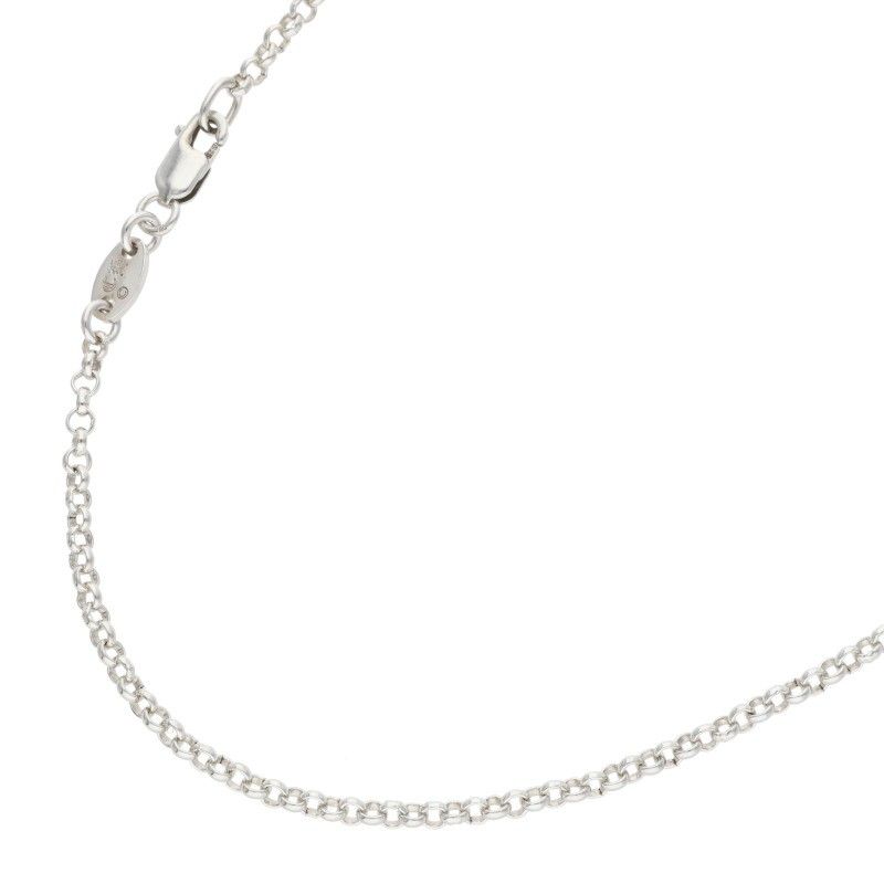 クロムハーツ R 18|ロールチェーン18 inch シルバーネックレス メンズ 18 12|28～1|6 発送 問い合わせ遅延