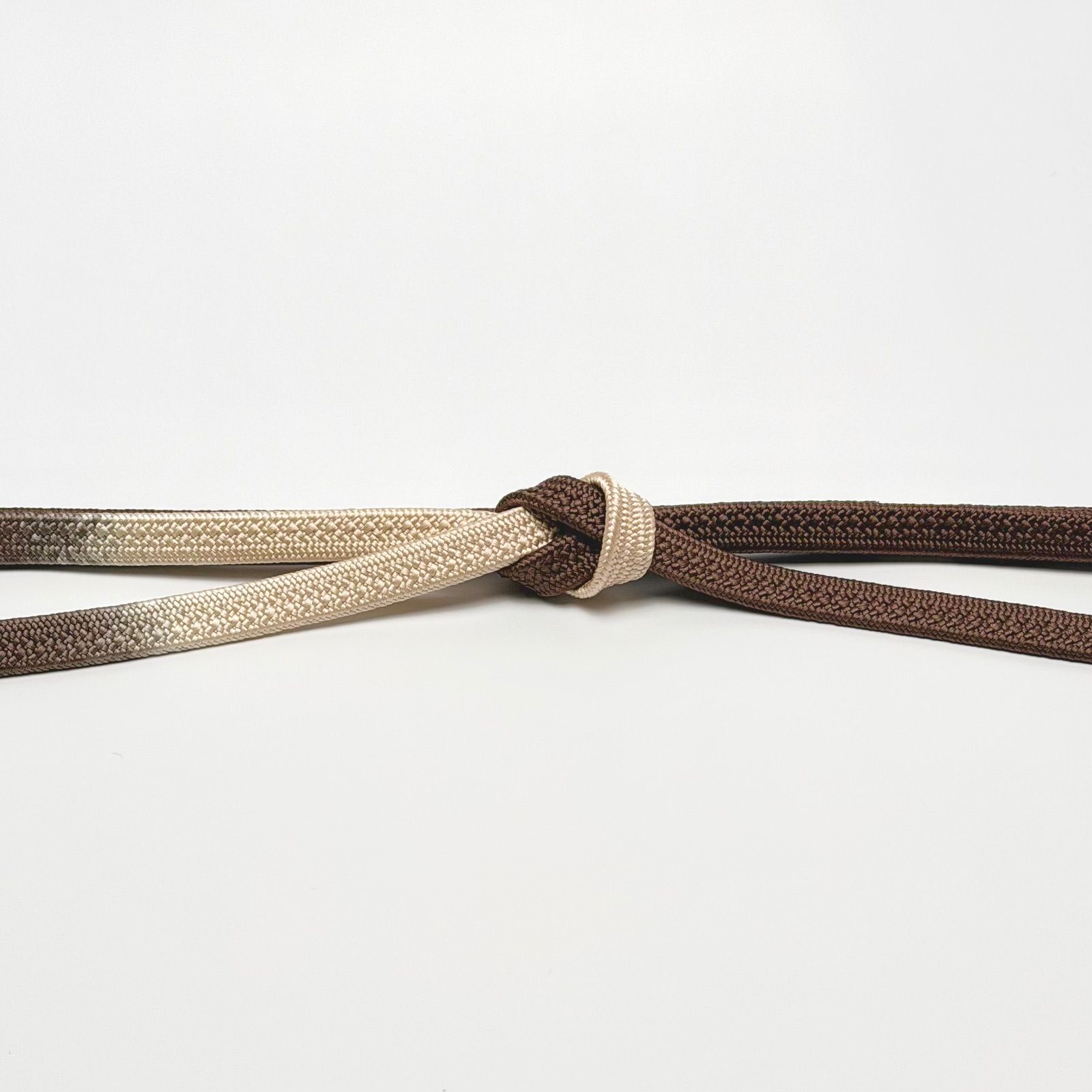 帯締め 中村正 角朝組 片綾ぼかし 江戸組紐 手組み 0354