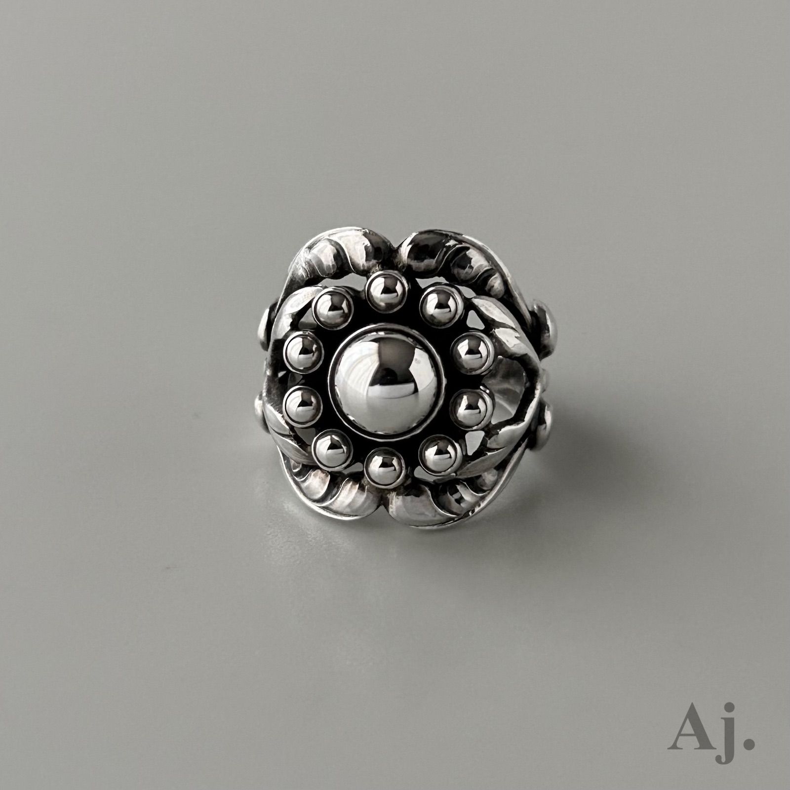 ジョージジェンセン リング silver 925 指輪 ピンキー Georg Jensen