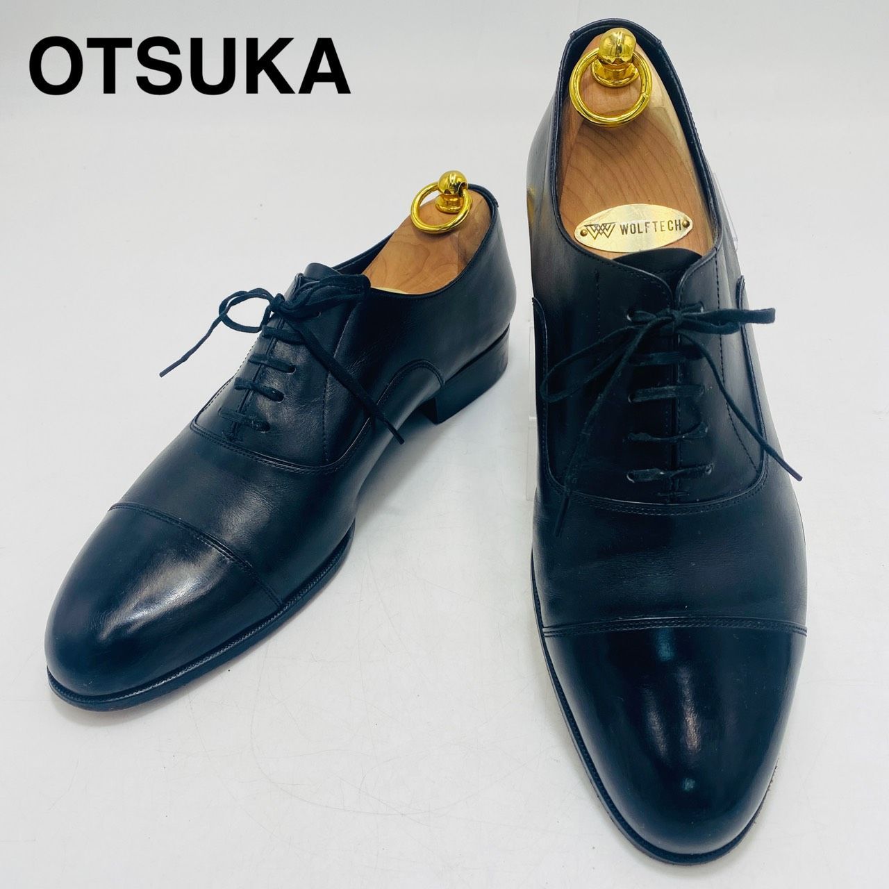 大塚製靴 ビジネスシューズ ストレートチップ レースアップ 25.5cm EEE