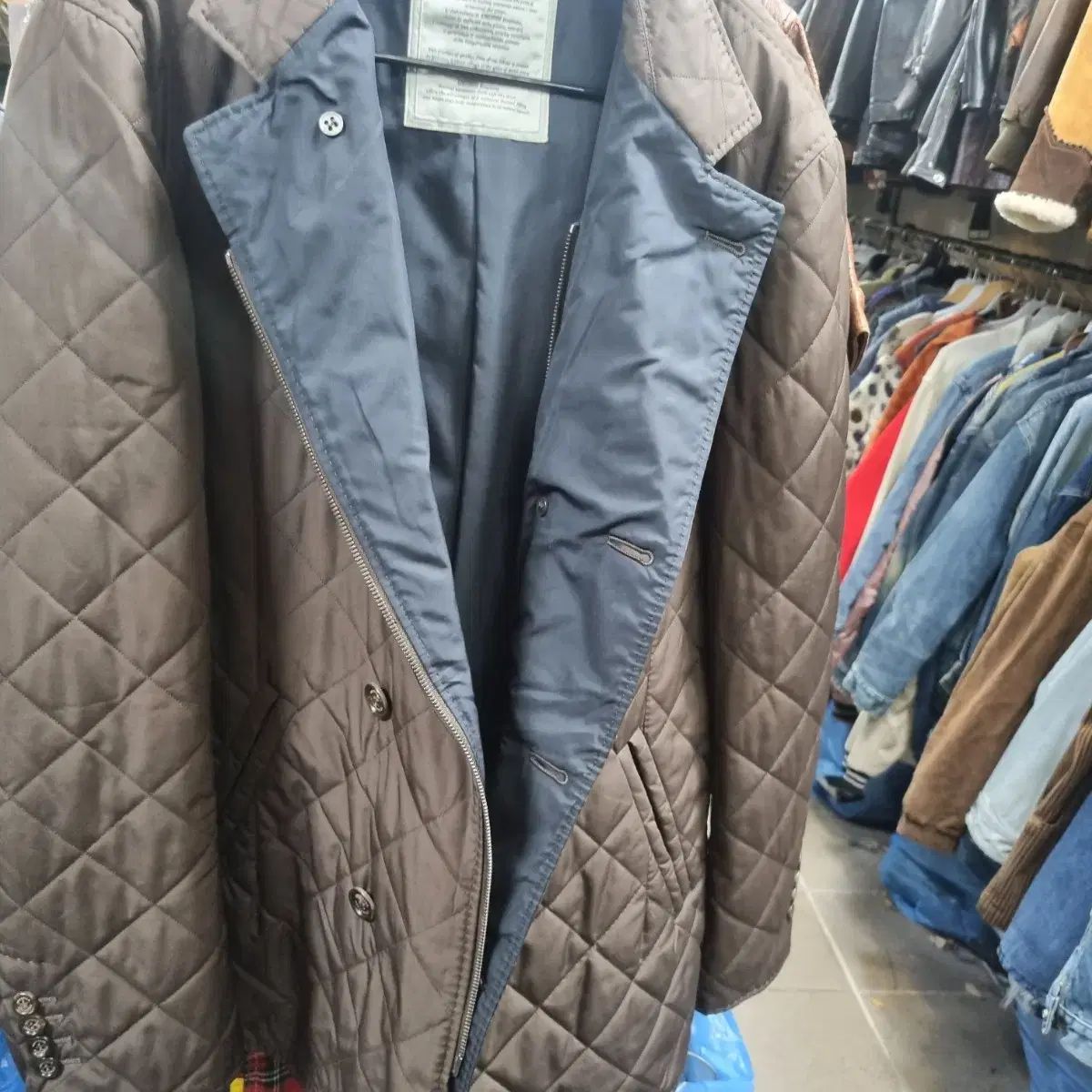 ブルネロクチネリ キルティング ジャケット ブラウン - メルカリ