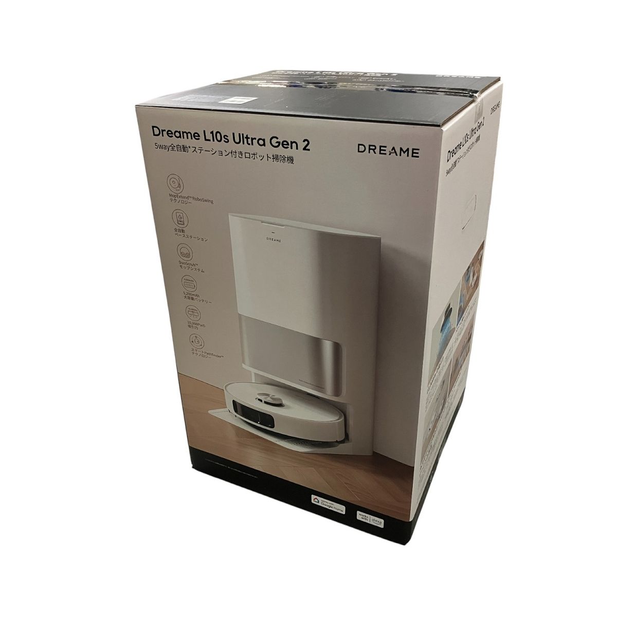 Dreame L 10 sUltra gen 2 RLL 32 SE 水拭き機能付き 全自動ロボット掃除機 製 家電 ♥