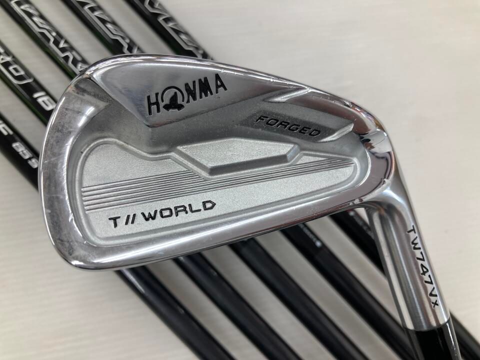 ホンマゴルフ TOUR WORLD TW 747 Vx VIZARD IB-WF 85 Sフレックス アイアンセット ゴルフドゥ 新大宮