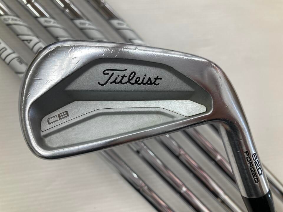 タイトリスト CB 620 AMT TOUR WHITE S 200フレックス アイアンセット ゴルフドゥ 新大宮