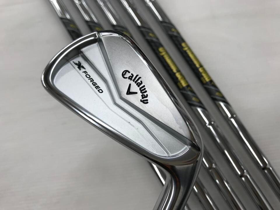 キャロウェイ X FORGED 2025 ダイナミックゴールド MID 115 S 200フレックス アイアンセット ゴルフドゥ 新大宮