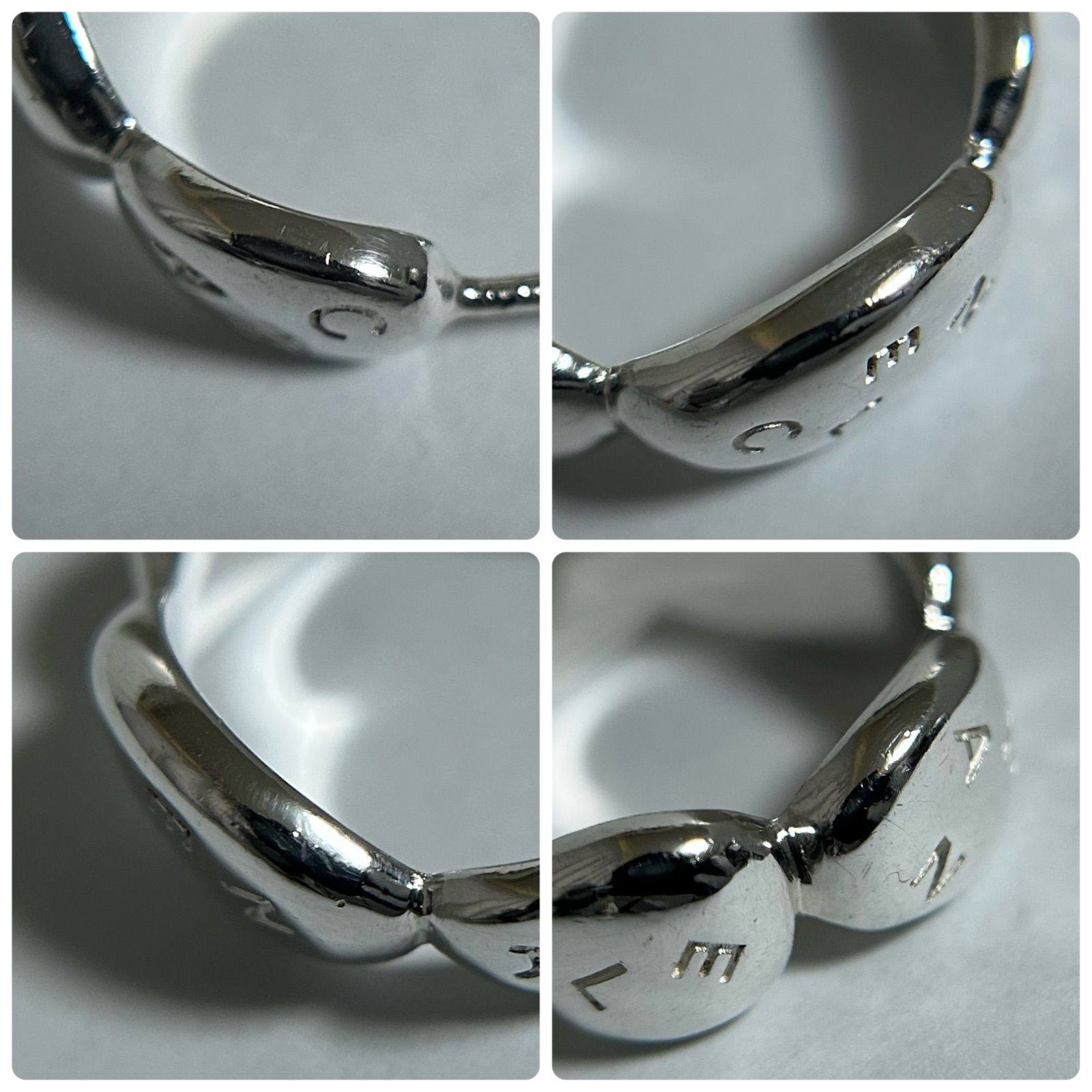 シャネル フープ ピアス ロゴ AG925 ヴィンテージ CHANEL - メルカリ