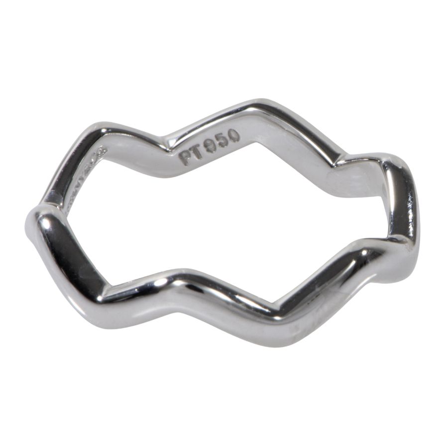 【美品】13.5号 ティファニー ジグザグ パロマピカソ ウェーブ リング 美品】13.5号 ティファニー ジグザグ パロマピカソ ウェーブ リング