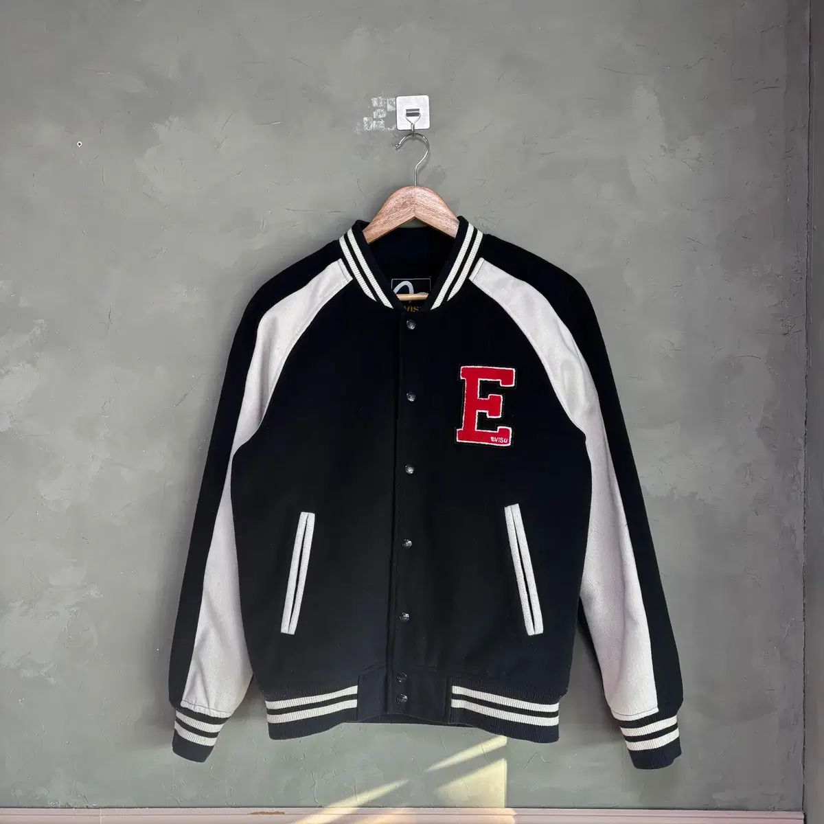 EVISU ウール スタジャン ジャケット