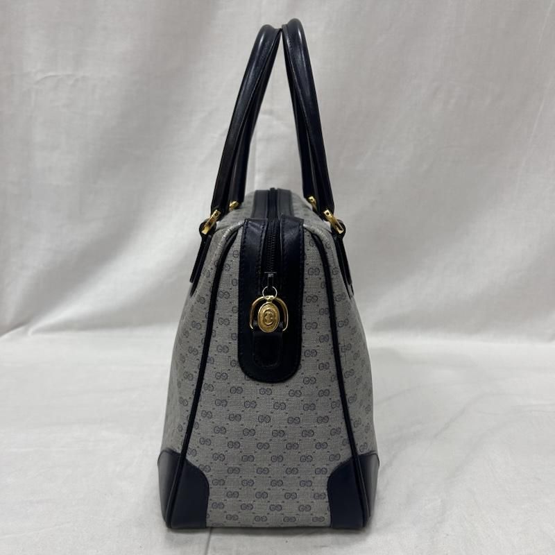 GUCCI グッチ GG ボストン オールドグッチ 総柄 ミニボストン 大容量 グッチ オールドグッチ マイクロGG GG柄 ミニボストンバッグ