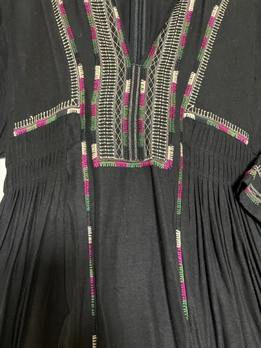 ロング シルクワンピース