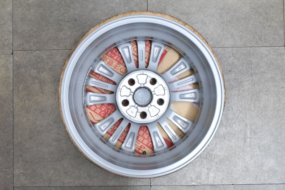  新車外し トヨタ 90 ヴォクシー S-Gグレード 16 in 6 J 40 PCD 114.3 ノア エスクァイア SAI アイシス エスティマ プリウスα 4本 16インチ ホイール