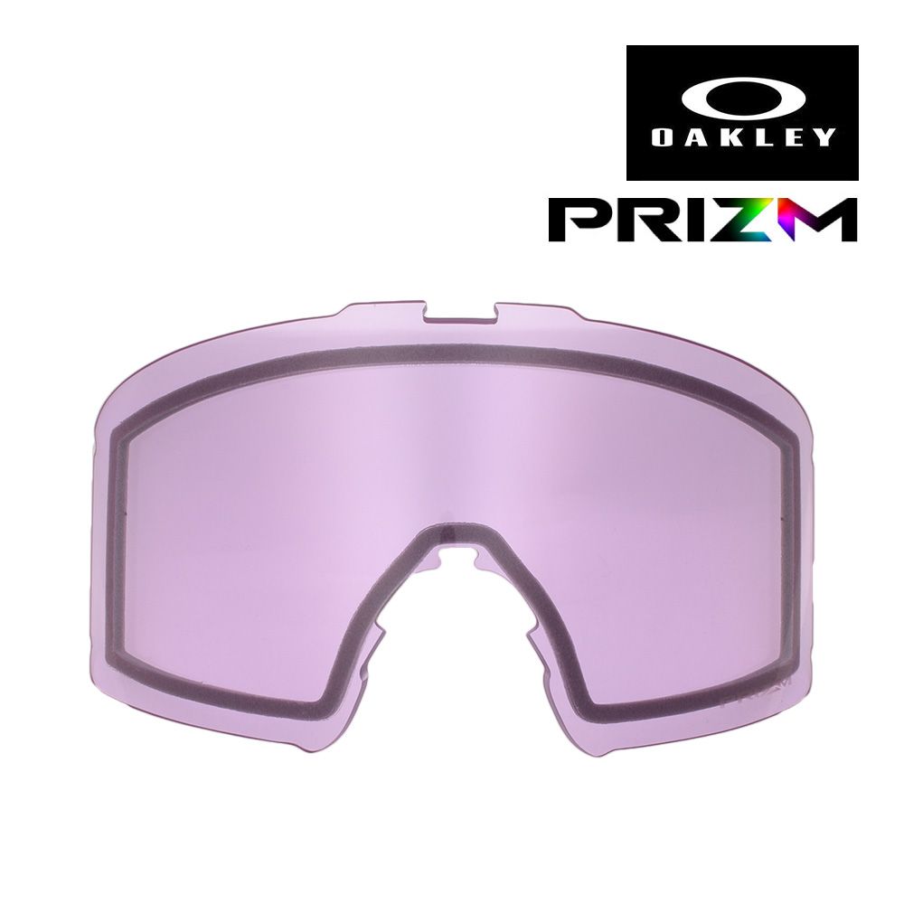 オークリー ラインマイナー ゴーグル 交換レンズ プリズム 101-643-038 OAKLEY LINE MINER LPRIZM SNOW CLEAR