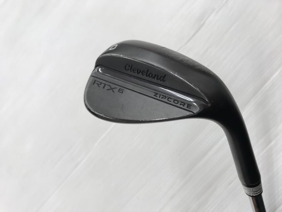 クリーブランド RTX 6 ZIPCORE ブラックサテン 60度 ﾀﾞｲﾅﾐｯｸｺﾞｰﾙﾄﾞ
