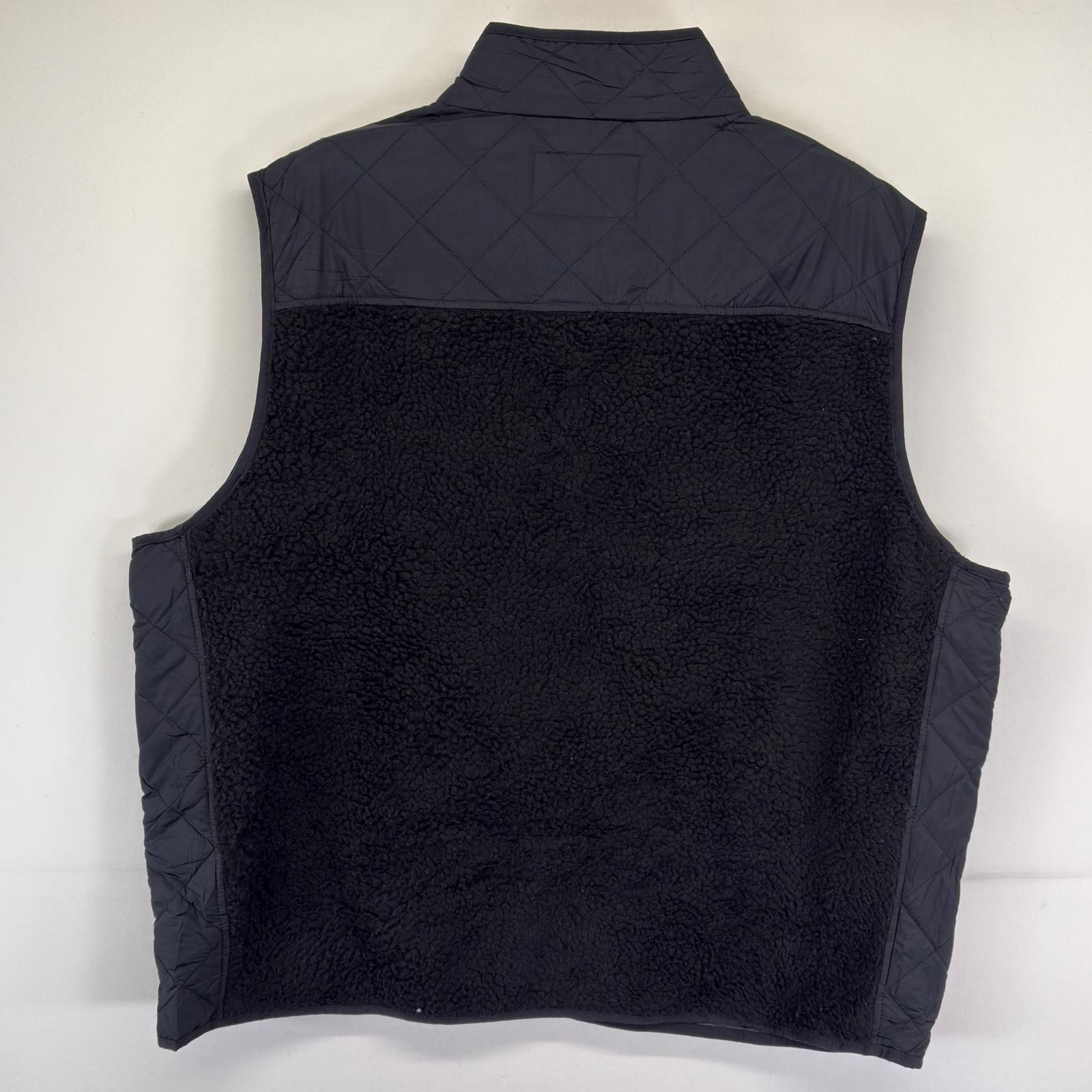 古着 ランズエンド Lands' End フリースベスト 大きいサイズ ボア