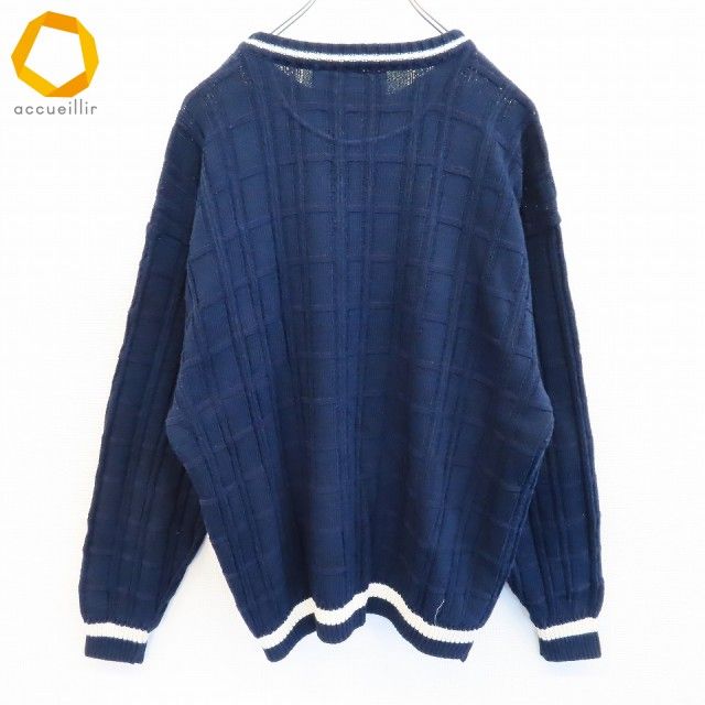 カステルバジャック Castelbajac コットンニット セーター 刺繍 メンズ