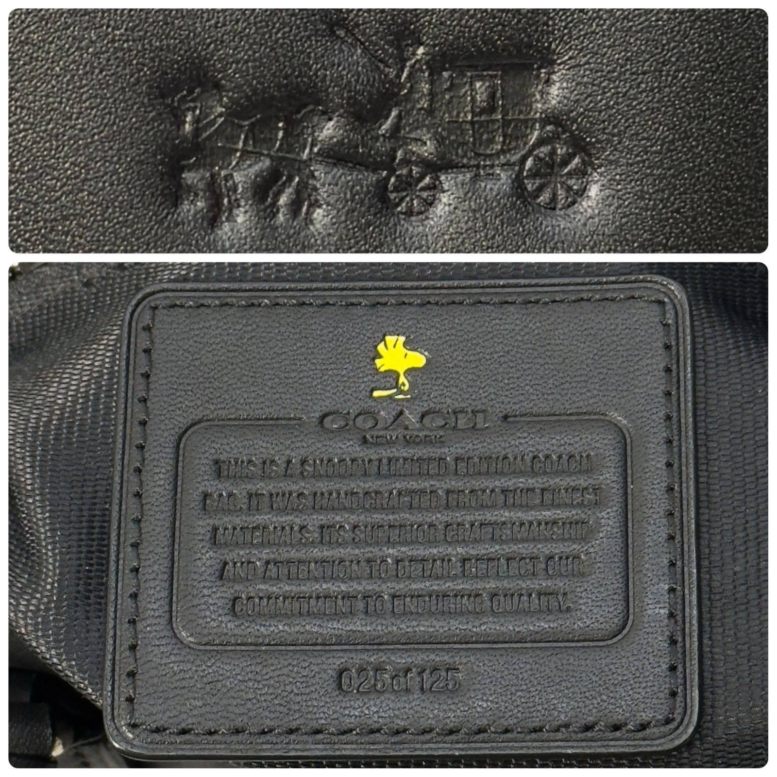 希少 格安出品 COACH コーチ ピーナッツコラボ 2way ハンドバッグ 
