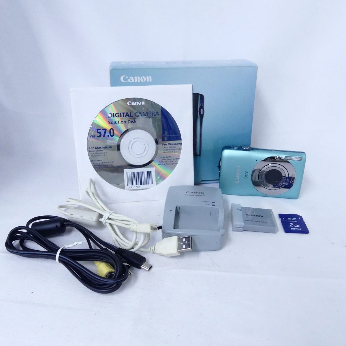 Canon キヤノン IXY 200 F イクシー PC 1469 デジタルカメラ コンパクトカメラ コンデジ