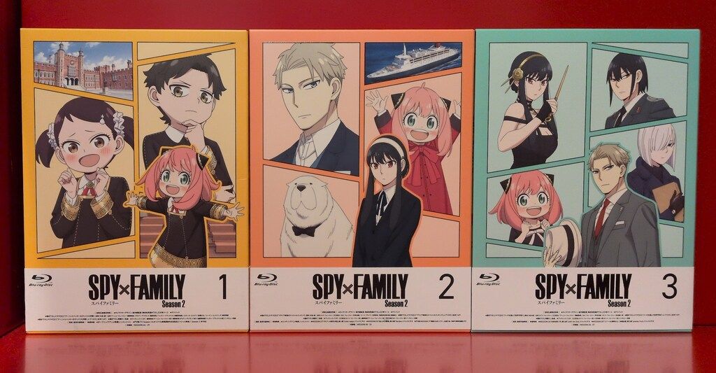 アニメBlu ray BOX付 SPY FAMILY Season 2 初回生産 版 全3巻セット