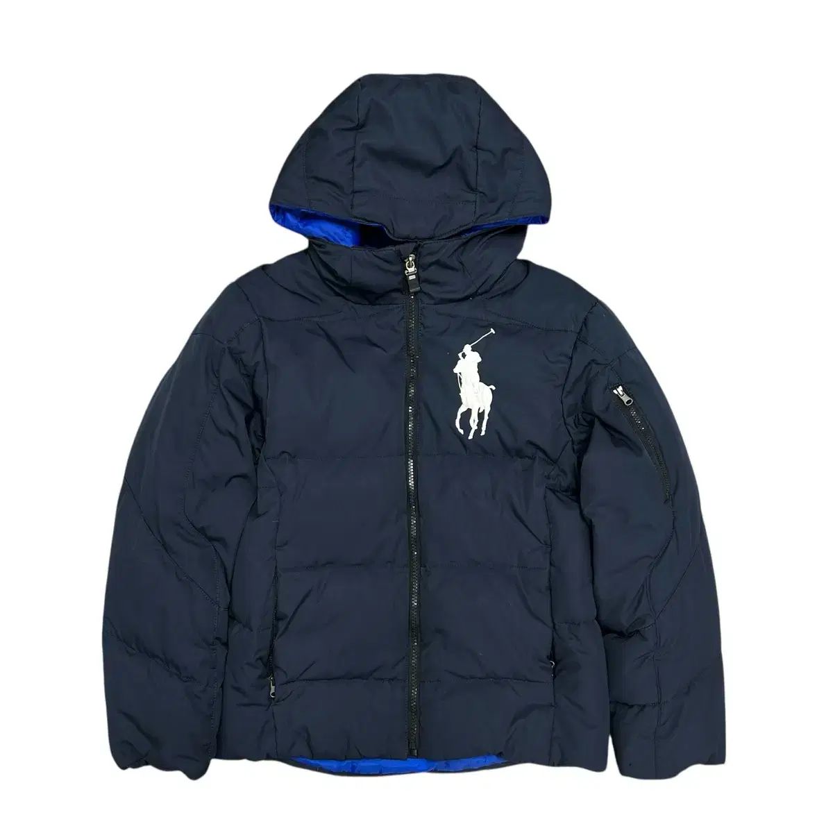 ポロ ウィメンズ ネイビー ビックポニー ダウン M